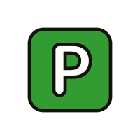 parking, logo